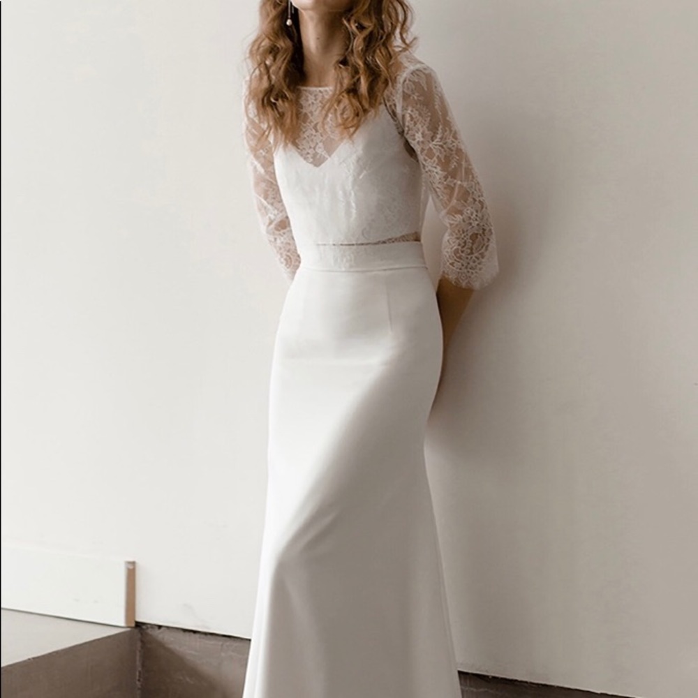 Boho Lace Bridal Top